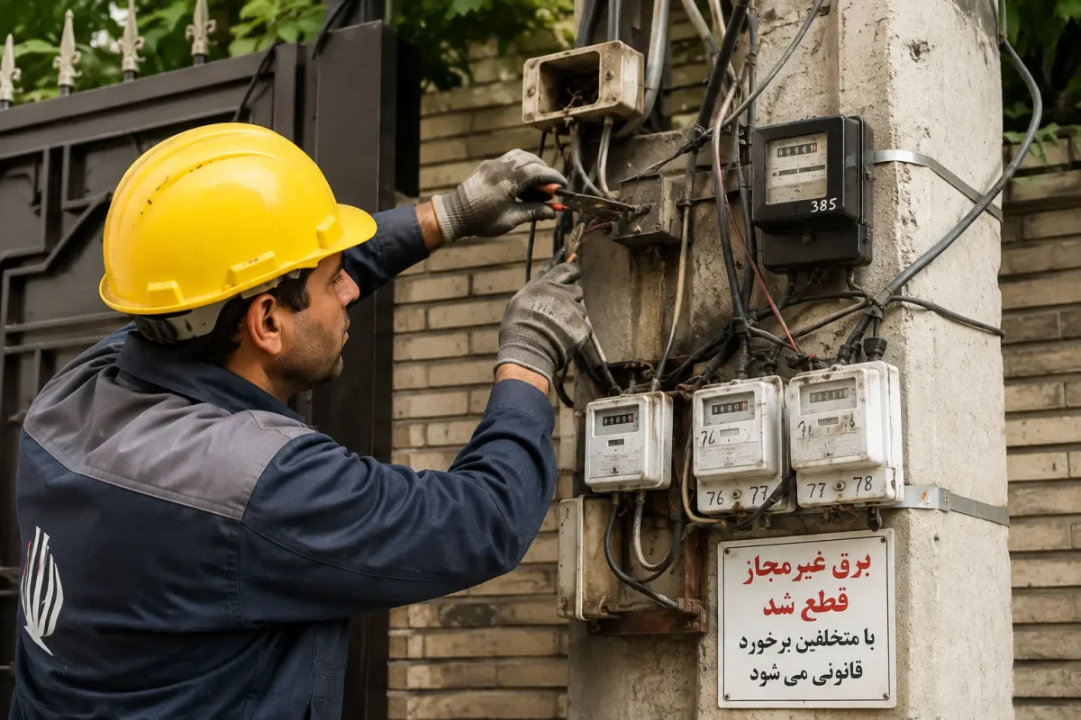جمعآوری ۲۰هزار انشعاب غیرمجاز تهران