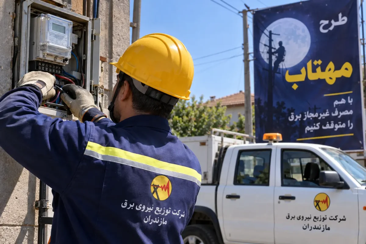 مهتاب به جنگ برق غیرمجاز
