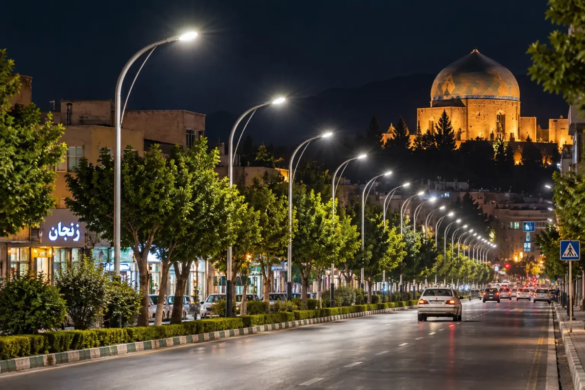 زنجان با برق کمتر می‌درخشد